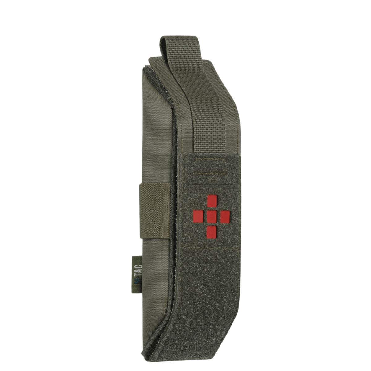 M-Tac Lomme til Tourniquet Closed med robust design for pålidelig beskyttelse i nødsituationer, set fra siden.