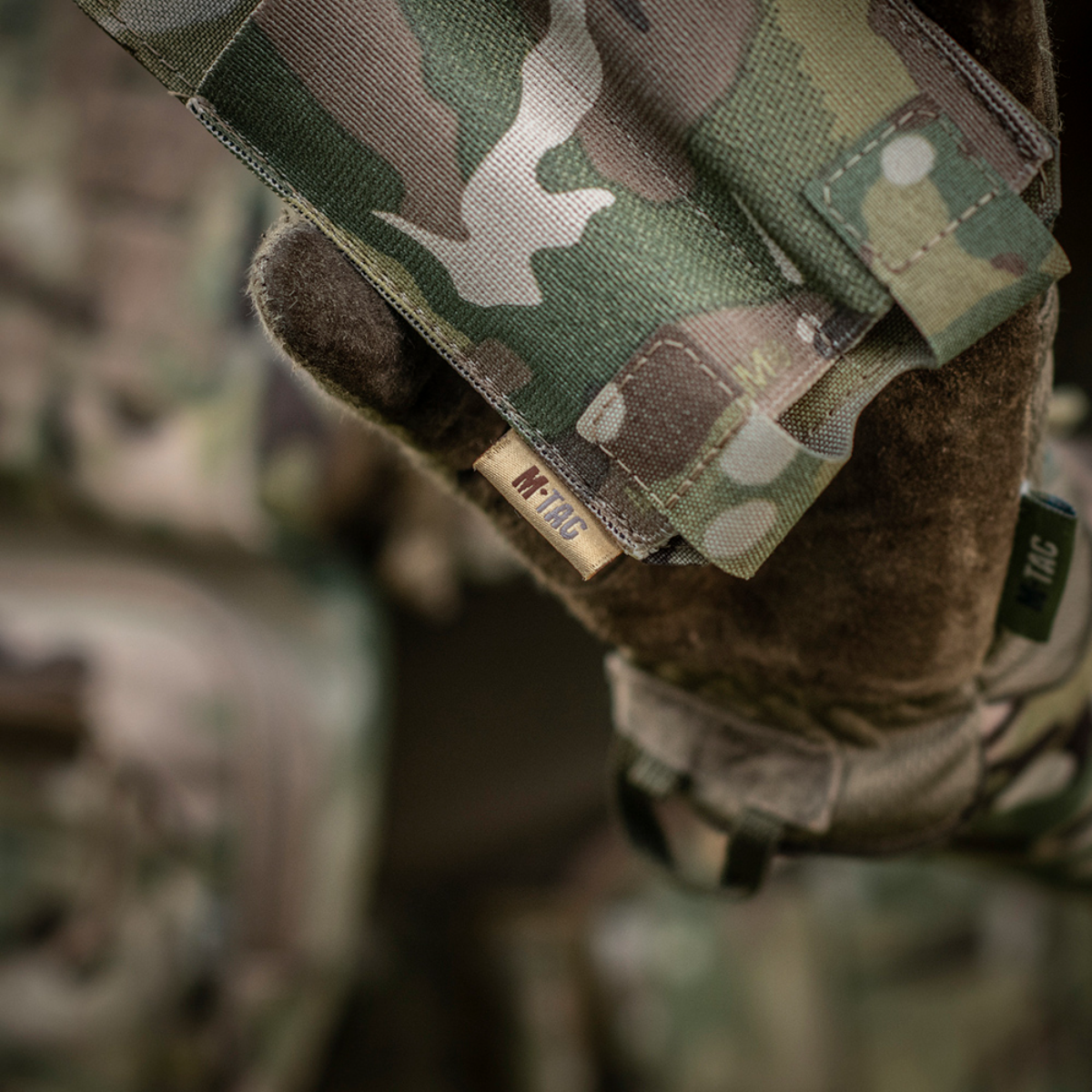 M‑Tac dobbel magasinlomme APS laserskåret