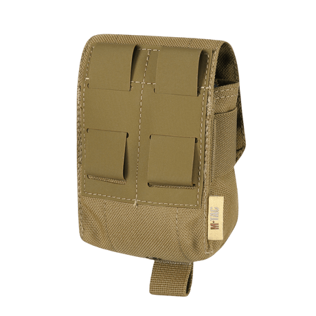 M-Tac lomme til Fragmentgranat Laser Cut i kamelfarget robust nylon med laser-cut feste, galleri posisjon 1 til taktisk oppbevaring av granat.