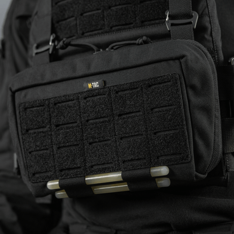 M-Tac Admin Pouch Large Elite, taktisk veske av slitesterkt Cordura 500D, praktisk for oppbevaring av dokumenter og utstyr.