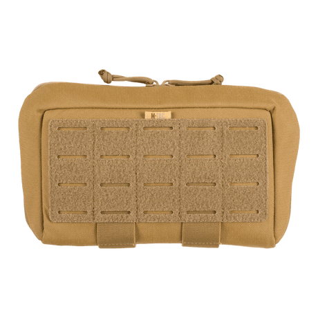 M-Tac Admin Pouch Large Elite i slitesterkt Cordura 500D med velcro-panel, ideell for oppbevaring av taktisk utstyr.