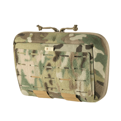 M-Tac Admin Pouch Large Elite i slitesterkt Cordura 500D. Veske med Laser Cut velcro-panel, perfekt for taktisk utstyr og modulbasert oppbevaring.