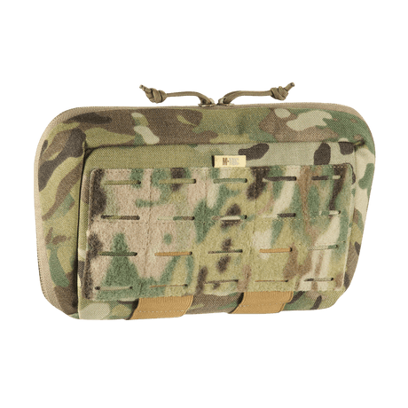 M-Tac Admin Pouch Large Elite i kamuflasjemønster med robust Cordura og Laser Cut velcro.