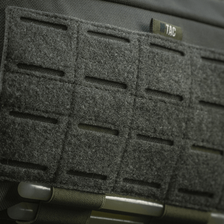 Nærbilde av M-Tac Admin Pouch Large Elite med velcro-panel, laget av holdbart Cordura-materiale.