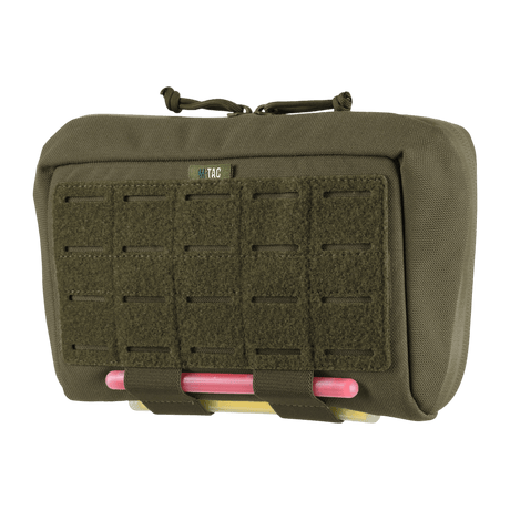 M-Tac Admin Pouch Large Elite med laserskåret velcro-panel og robust Cordura 500D-materiale for taktisk oppbevaring.