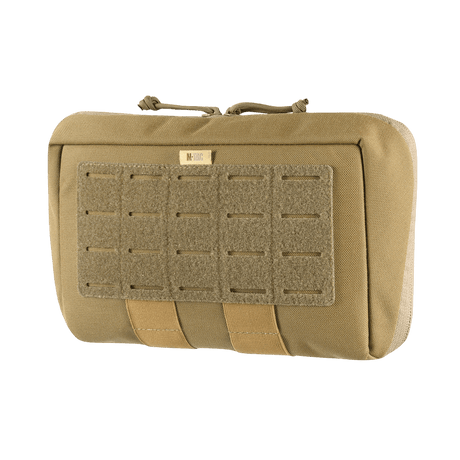 M-Tac Admin Pouch X-Large Elite i holdbart Cordura med Laser Cut-design og velcro for taktisk organisering.