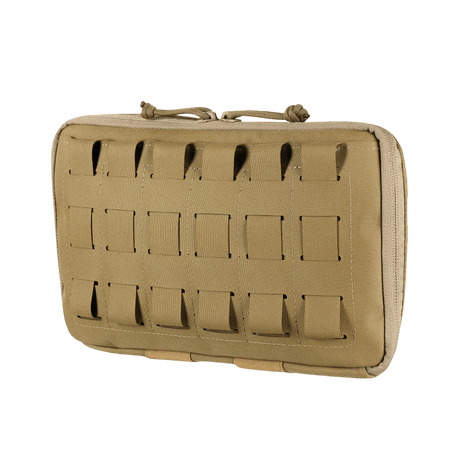 M-Tac Admin Pouch X-Large Elite i slitesterkt Cordura 500D med Laser Cut-design for taktisk utstyr og patcher, ideell for organisering og oppbevaring.