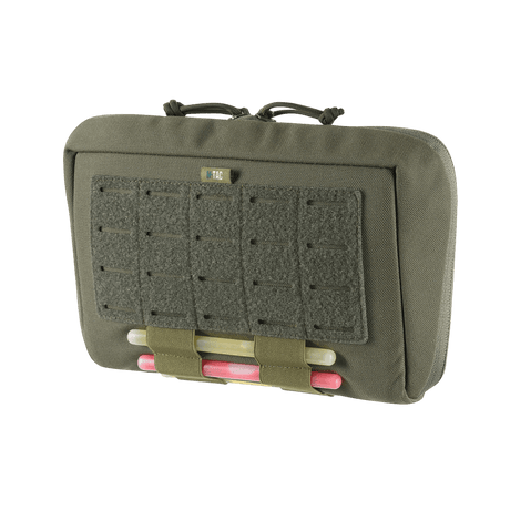 Bilde av M-Tac Admin Pouch X-Large Elite, en slitesterk, romslig veske med velcrofront og elastikk for taktisk utstyr og patcher.