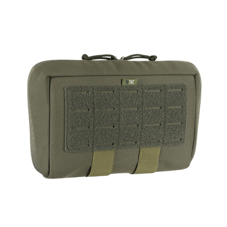M-Tac Admin Pouch X-Large Elite i slitesterk Cordura med borrelås og laserskåret design, egnet for taktisk utstyr og organisering.