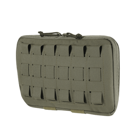 M-Tac Admin Pouch X-Large Elite i holdbart Cordura 500D-materiale, med laserskåret design for taktisk oppbevaring og organisering av utstyr.