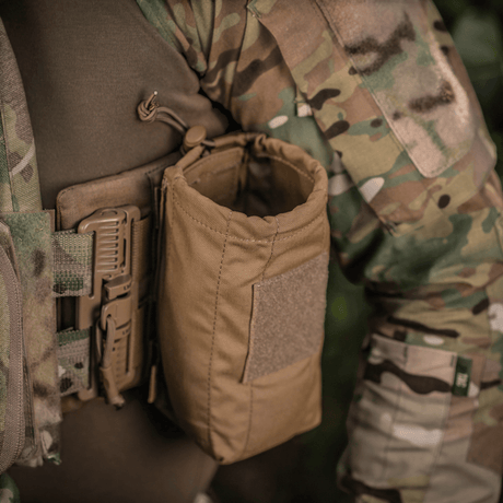 M-Tac mediclomme Small Vertical Elite i multicam-nylon med intern IFAK-organizer og NIJ-sertifisering, vist i galleri posisjon 1.