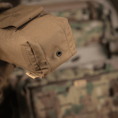 M-Tac mediclomme Small Vertical Elite i slitesterkt multicam-nylon med intern IFAK-organizer og NIJ-sertifisering, vist i galleri posisjon 1.