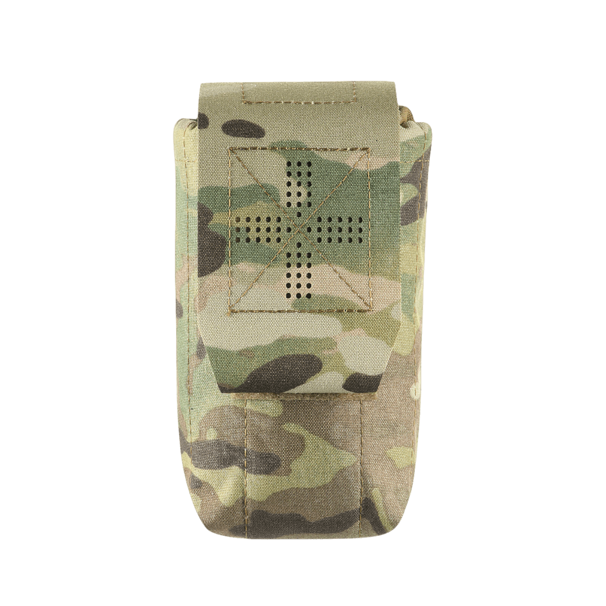 M-Tac Mediclomme Small Vertical Elite i slidstærkt Cordura 500D med førstehjælpsorganizer.