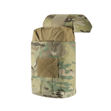 M-Tac mediclomme Small Vertical Elite i multicam-nylon med intern IFAK-organizer og NIJ-sertifisering, vist i galleri posisjon 1.