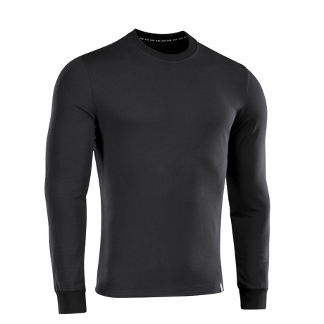 M-Tac Pullover 4 Seasons med rund hals, minimalistisk design, 95% bomull, 5% elastan, for hverdags- og taktisk bruk året rundt