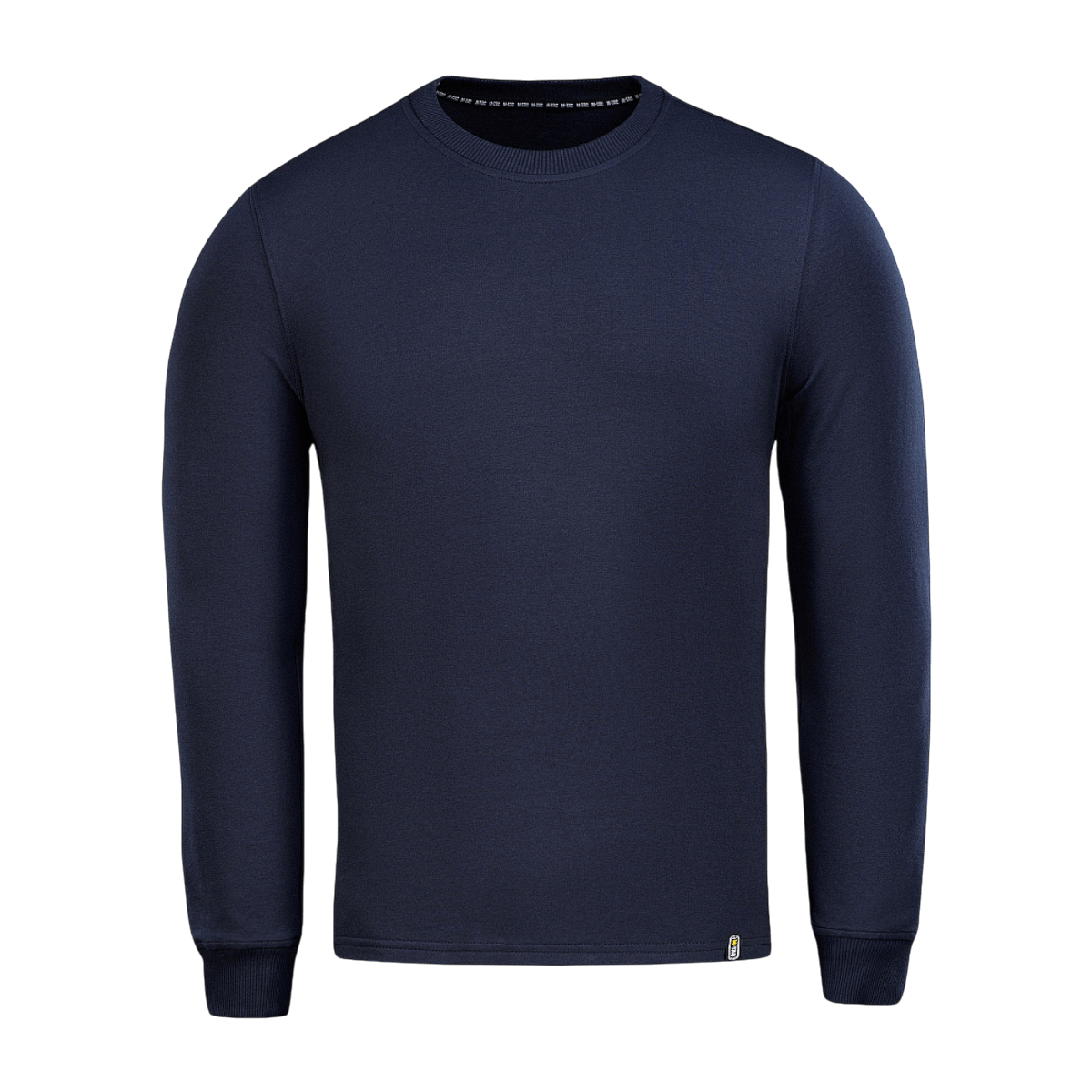 M-Tac Pullover 4 Seasons i navy med rund hals, perfekt til hverdag og taktisk brug. 95% bomuld, 5% elastan, vægt 280 g/m².