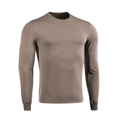 M-Tac Pullover 4 Seasons med rund hals i minimalistisk design, egnet for hverdag og taktisk bruk. Materiale: 95% bomull, 5% elastan