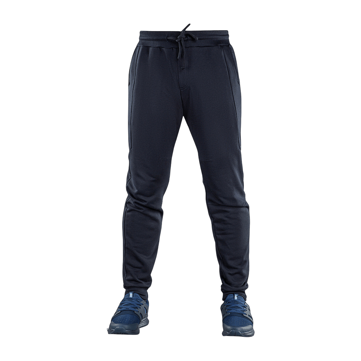 M-Tac Bukser Stealth Cotton alsidige sportsbukser i sort, elastisk talje, to sidelommer. Perfekte til træning og hverdag. 100% bomuld.
