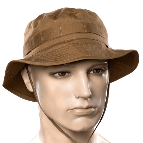 M-Tac Panama Rip-Stop hat med semi-stiv skygge, velegnet til camouflering og åndbarhed, på mannequin.