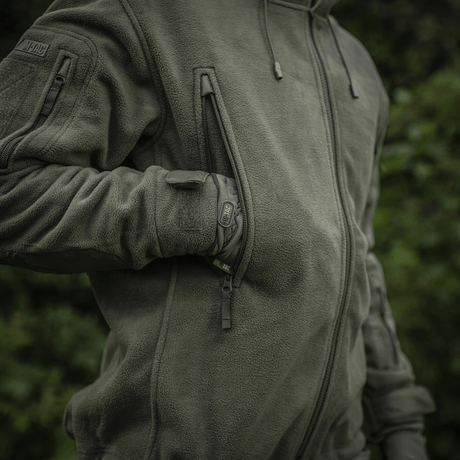 M-Tac Division Gen.II Windblock Fleecejakke til maksimal varme og vindbeskyttelse, ideel til køligt og koldt vejr.