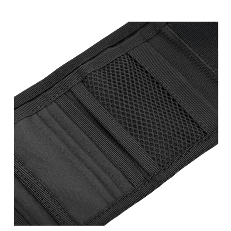 M-Tac Pung Elite i Cordura-nylon med militærdesign, viser kortlomme og nettinglomme for oppbevaring.