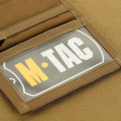 M-Tac Pung Elite Gen.II med Cordura 500D-stoff og stilig M-Tac-logo, praktisk for kontanter og kort.