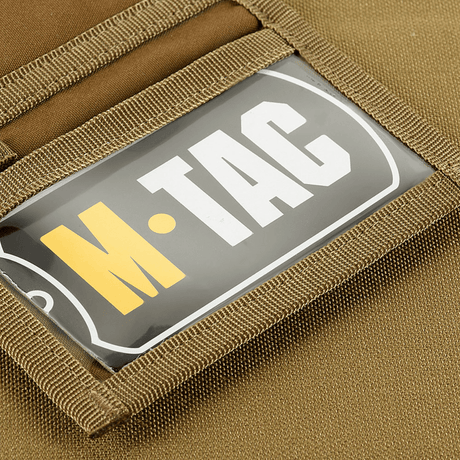 M-Tac Pung Elite Gen.II med Cordura 500D-konstruksjon og YKK-lynlåser, fremhever robust og stilig design med logo.