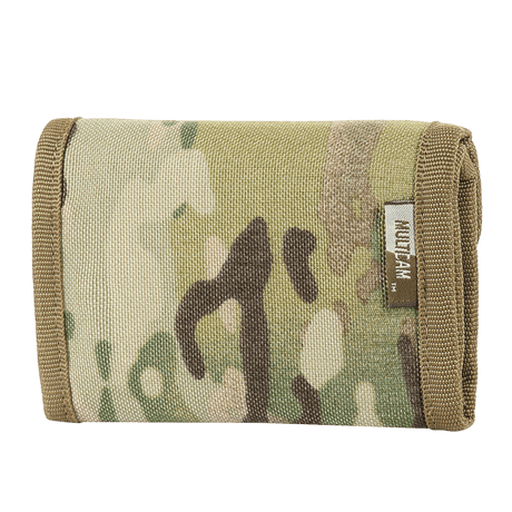 M-Tac pung med Patch Panel Elite Gen. II i kamuflasjemønster, ideell for oppbevaring av kontanter og kort i slitesterkt Cordura 500D-materiale.