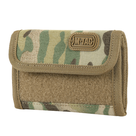 M-Tac pung med Patch Panel Elite Gen. II i slitesterkt Oxford- og Cordura 500D-materiale, designet for oppbevaring av kontanter og kort.
