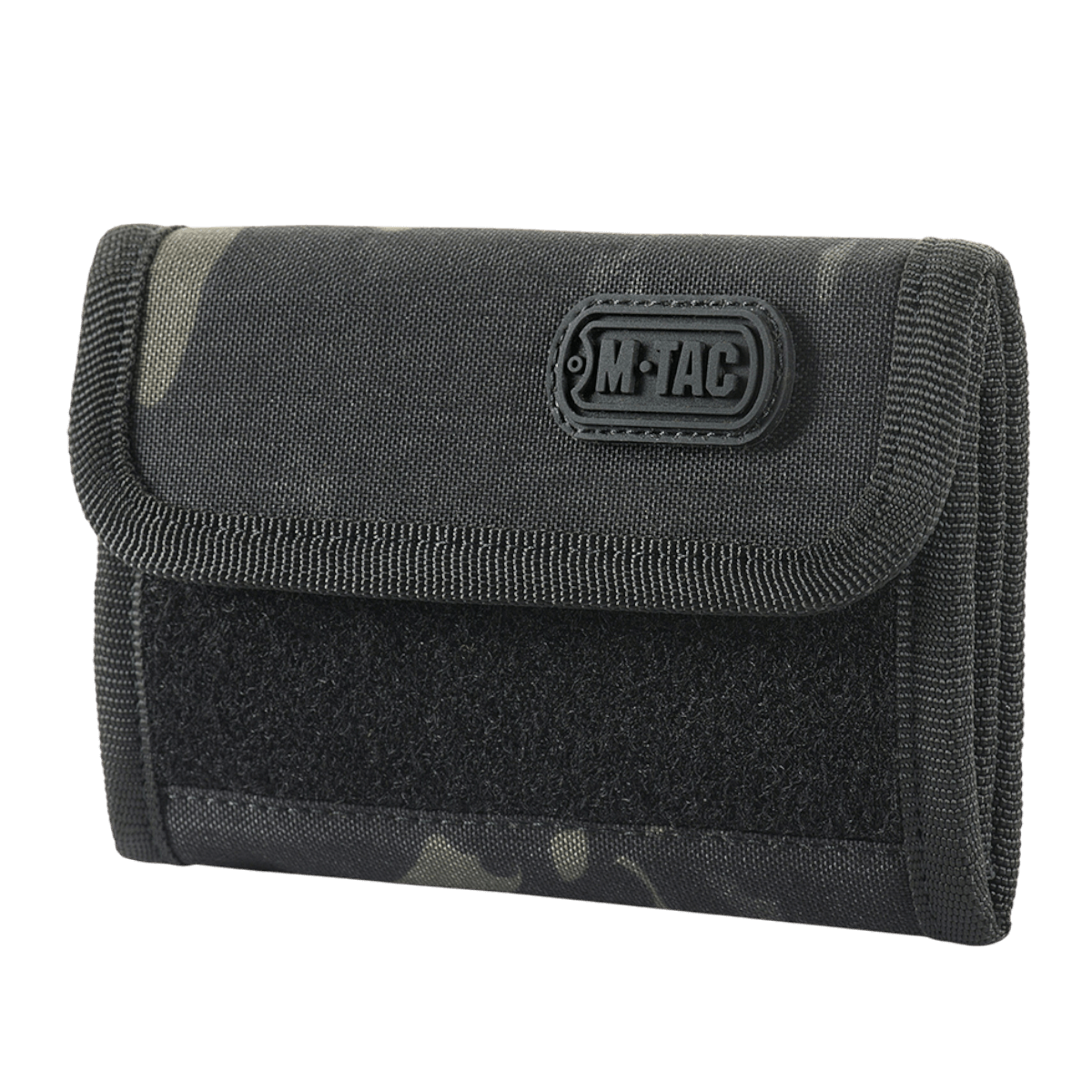 M-Tac Pung med Patch Panel Elite Gen. II i slidstærkt Cordura 500D, ideel til opbevaring af kontanter, kort og dokumenter.