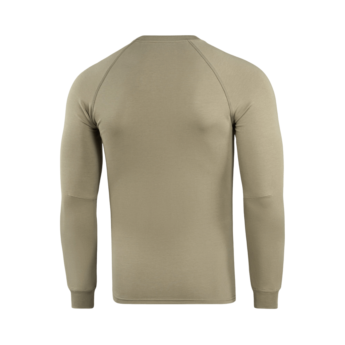 M-Tac Raglan Athlete sweatshirt i coyote farve, set bagfra med raglanærmer for optimal bevægelsesfrihed, alsidig til daglig brug.