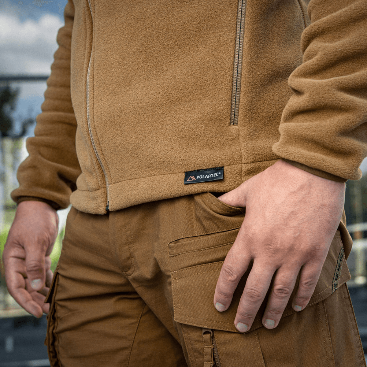 M-Tac Nord Polartec Fleecejakke i premium Polartec® 200 Series fleece, ideel til både hverdag og sport, med fremragende varmeegenskaber.