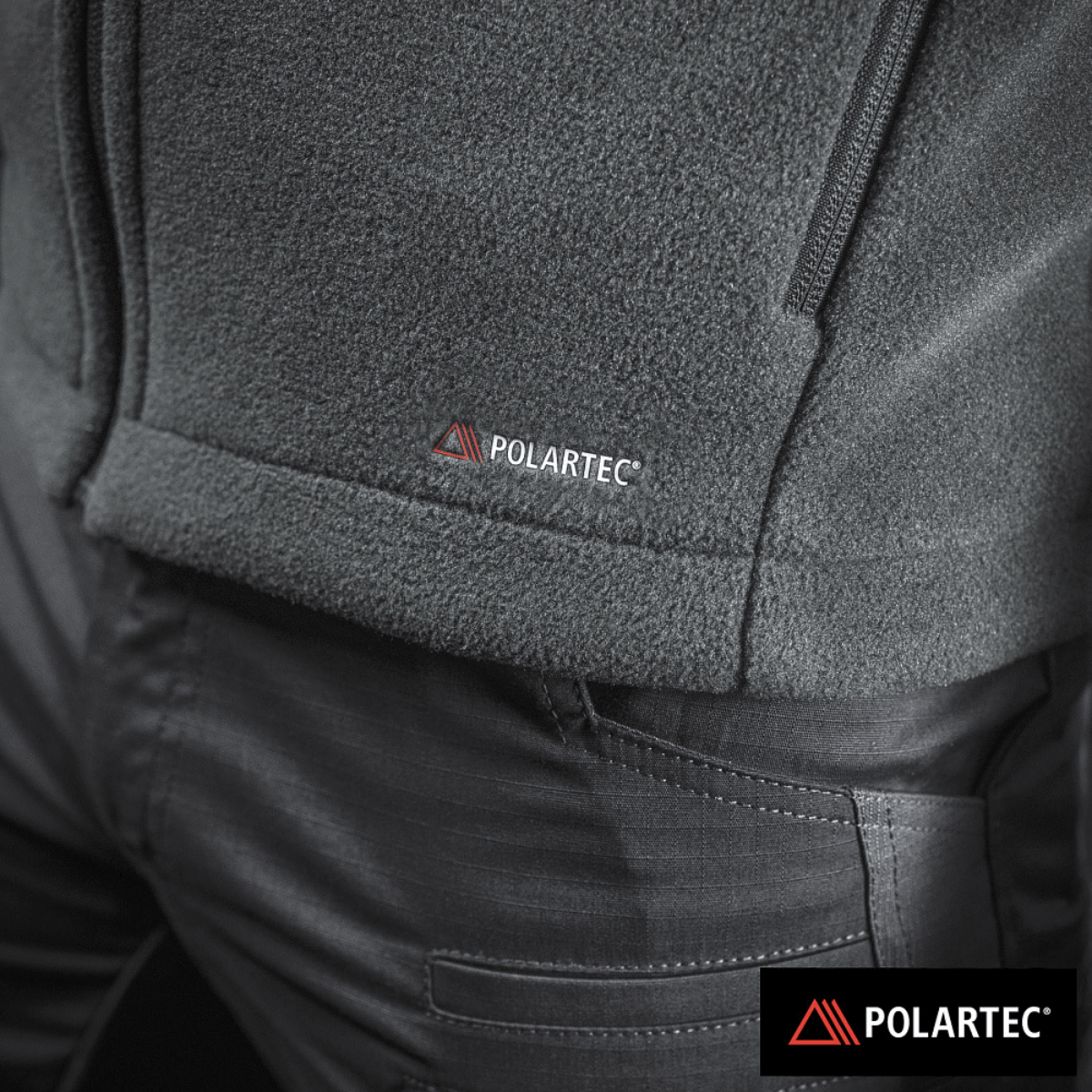 M-Tac Nord Polartec Fleecejakke i premium varm Polartec 200 fleece, perfekt til hverdagsbrug og sport, holder dig tør og komfortabel.