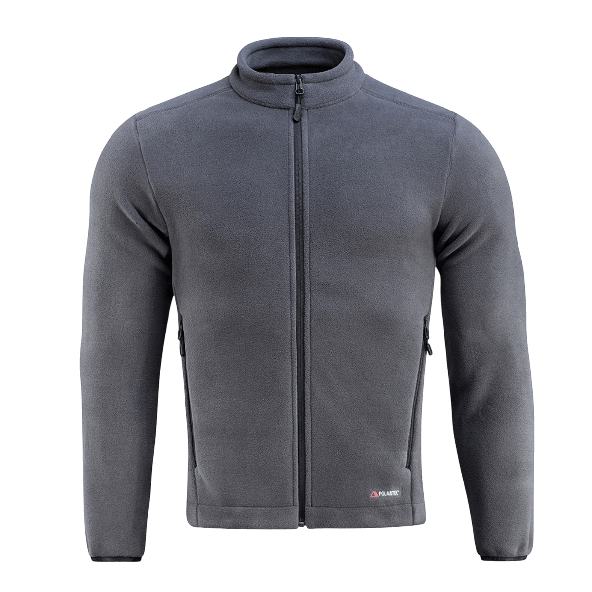 Grå M-Tac Nord Polartec Fleecejakke med høj varmeisolering og fugttransporterende egenskaber, ideel til hverdag og sport