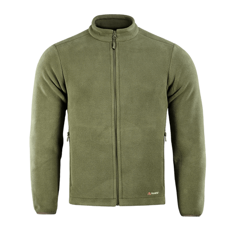 M-Tac Nord Polartec Fleecejakke i olivengrøn med høj varmeisolering, velegnet til hverdagsbrug og sport, fremstillet af Polartec® 200 Series