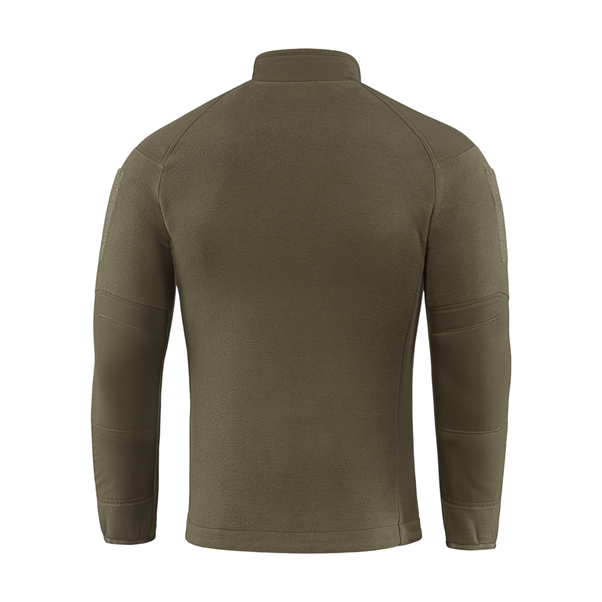 M-Tac Combat Fleece Polartec Jakke set bagfra i en grøn farve, fremstillet af varm og slidstærk Polartec® fleece. Ideel til taktisk brug.