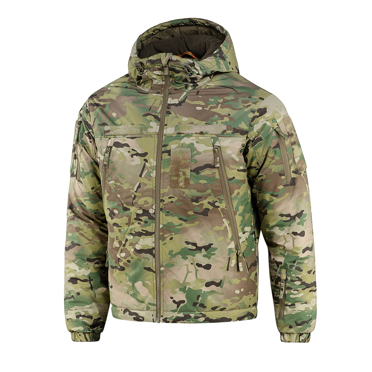 M-Tac Alpha Gen.IV Pro Primaloft Vinterjakke i Multicam mønster, vandafvisende og holdbar til kulde helt ned til -20°C.