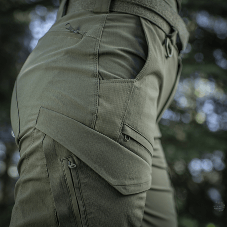 M-Tac Bukser Aggressor Summer Flex Dame i Rip-Stop nylon med elastisk taljebånd og YKK-lukninger til komfort og funktionalitet udendørs.