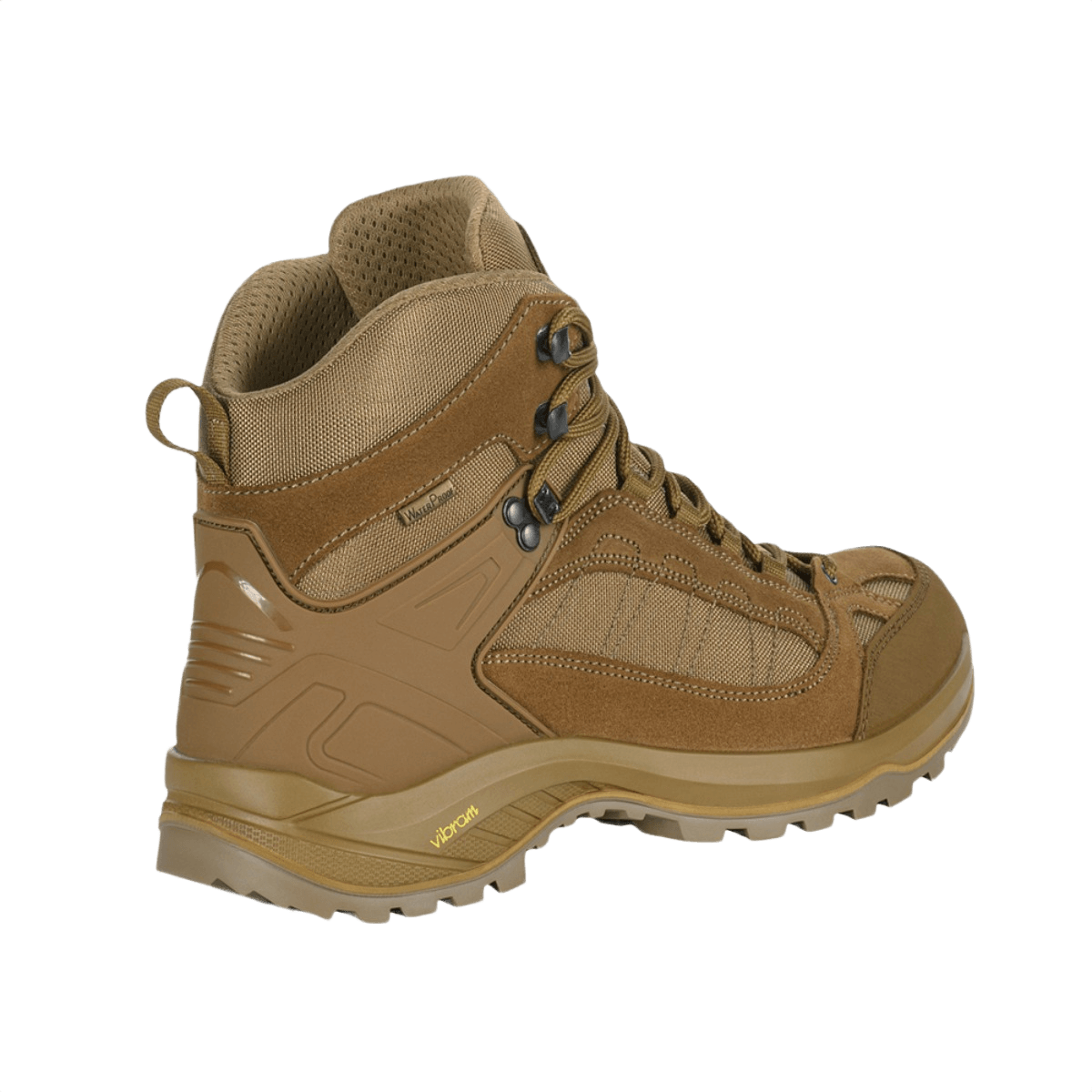 M-Tac Taktiske Demi-Season Støvler Pro Line i brun med Vibram-sål for komfort og holdbarhed under taktiske opgaver.