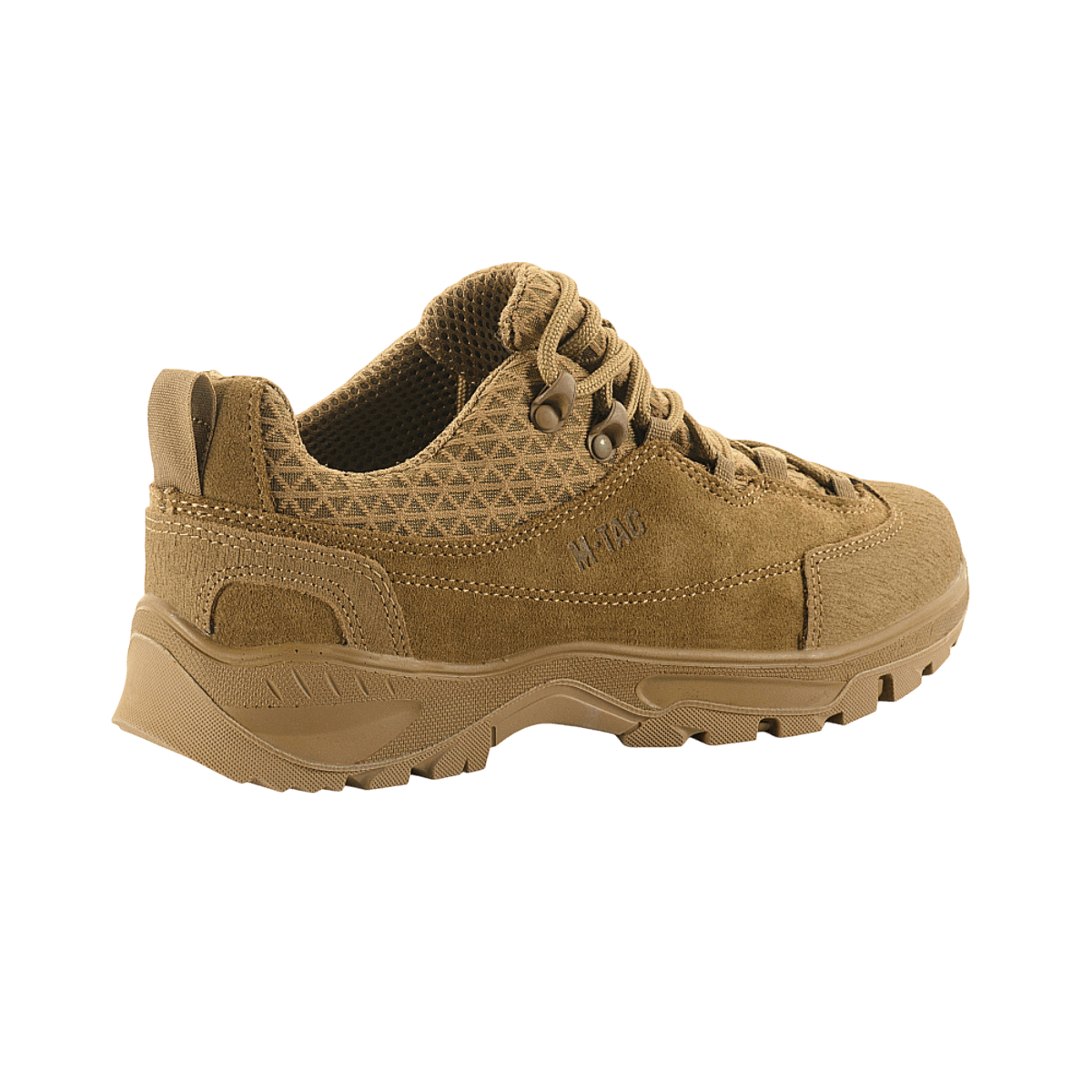 M-Tac Tactical Sneakers Patrol R Vent i beige, ideelle til outdoor-aktiviteter, med slidstærkt læder og åndbart 3D-mesh.