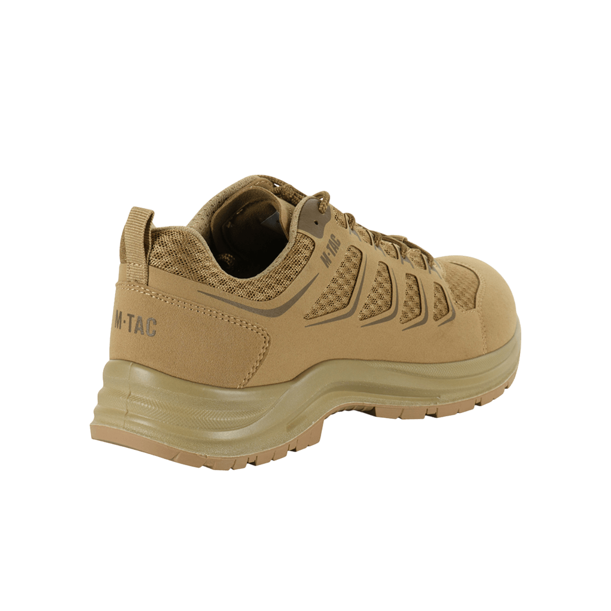 M-Tac Tactical Sneakers IVA, lette og ventilerede outdoor-sko, ideelle til trekking og sommeraktiviteter, åndbar mesh overdel.