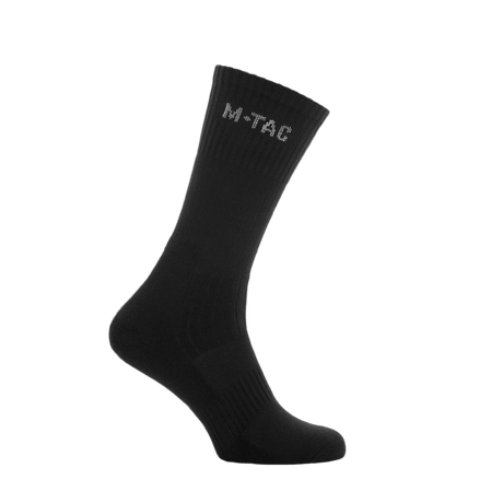 M-Tac Høje Sokker Mk.2 til trekking og aktivitet, sort farve, med støtte og fugtstyring, optimal komfort og beskyttelse