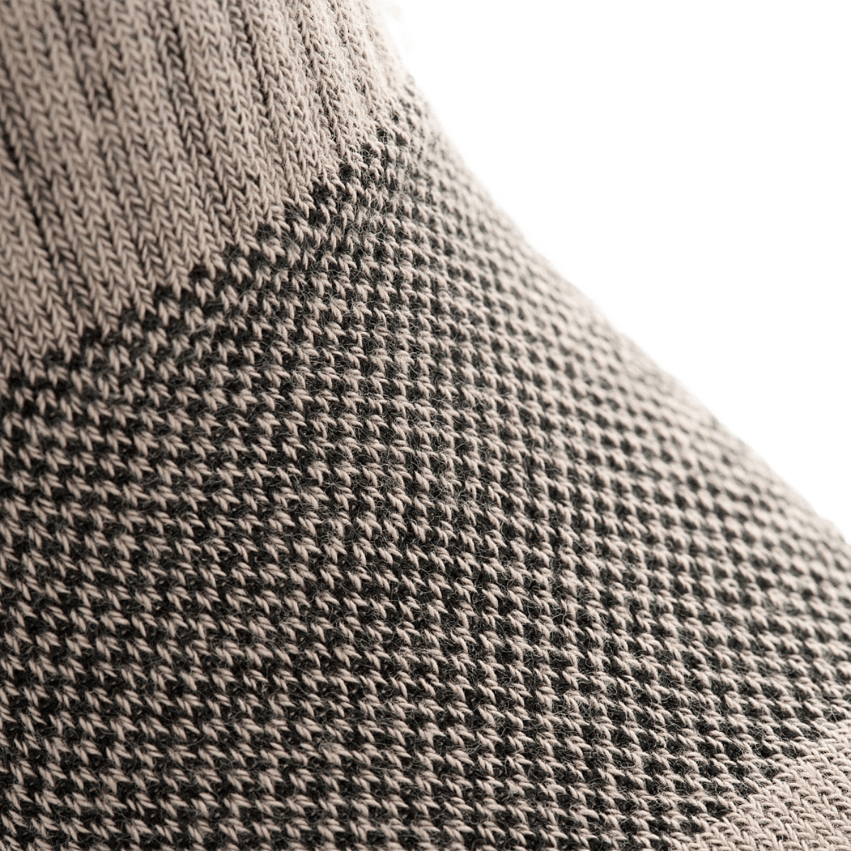 Nærbillede af M-Tac Høje Sokker Mk.2 med elastisk manchet og detaljeret vævning for maksimal støtte og komfort under aktivitet.