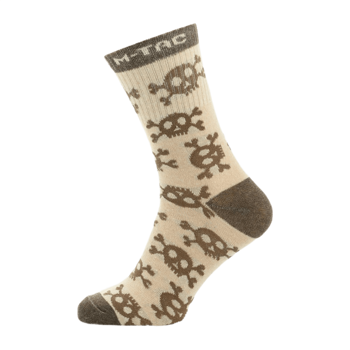 M-Tac Letvægtssokker Mk.3 Pirate Skull - lette trekkingsokker med piratkranie design, optimal pasform, åndbart materiale, perfekt til sommerbrug