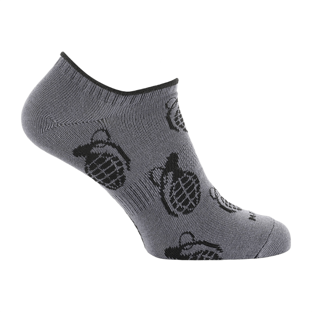 M-Tac Let Sommersokker Grenader i gråt med anatomisk form og ergonomisk pasform, ideel til løb og udendørs aktiviteter.