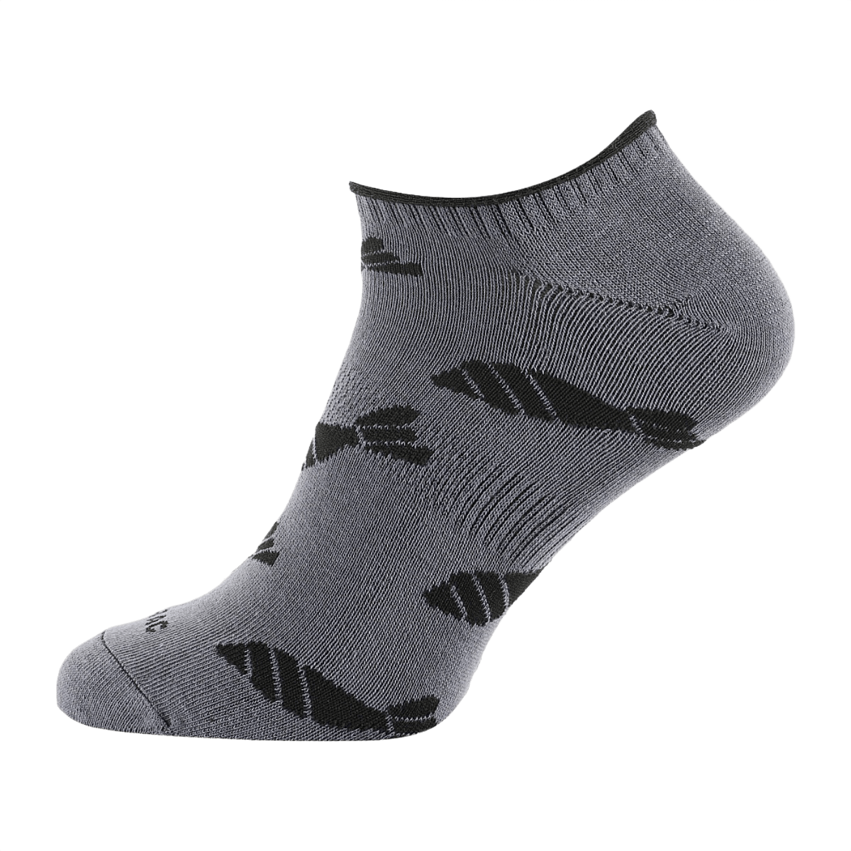 M-Tac Let Sommersokker Morter Bomber kort grå sok til mænd, ideel til sport og udendørs aktiviteter, ergonomisk og åndbart design.