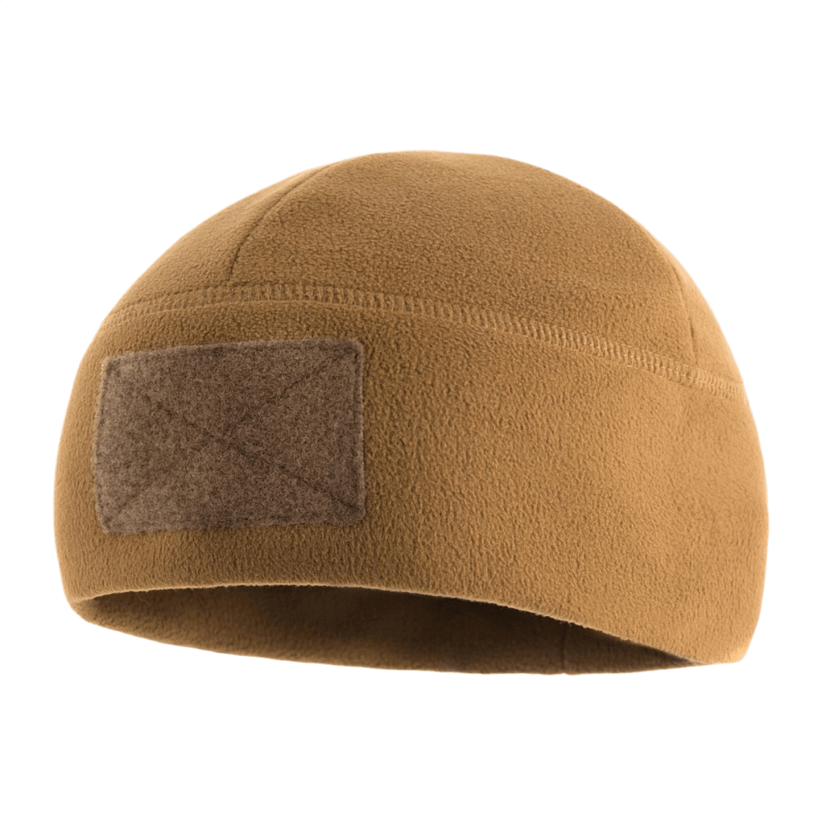 M-Tac Fleece Tactical Watch Cap Beanie m. Patch Panel til koldt vejr, lavprofil-design, fleece 270 g/m², let og hurtigtørrende