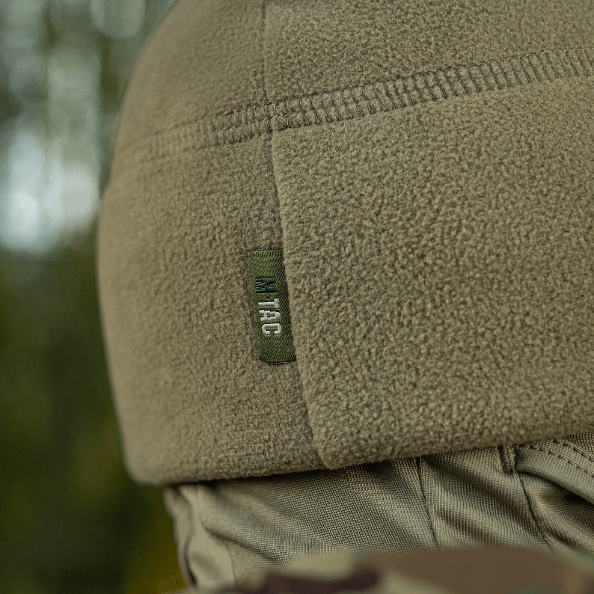 M-Tac Watch Cap Elite Fleece Beanie Hat Slimtex med Slimtex termolag, der giver varme og vindbeskyttelse ved udendørs aktiviteter.