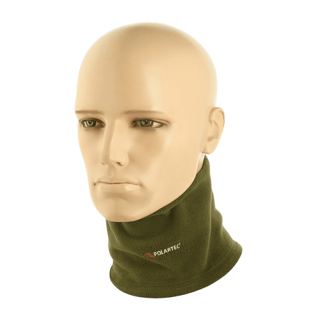 M-Tac Tube Scarf Polartec i olivengrøn, multifunktionelt og varmt halstørklæde egnet til udendørs aktiviteter.