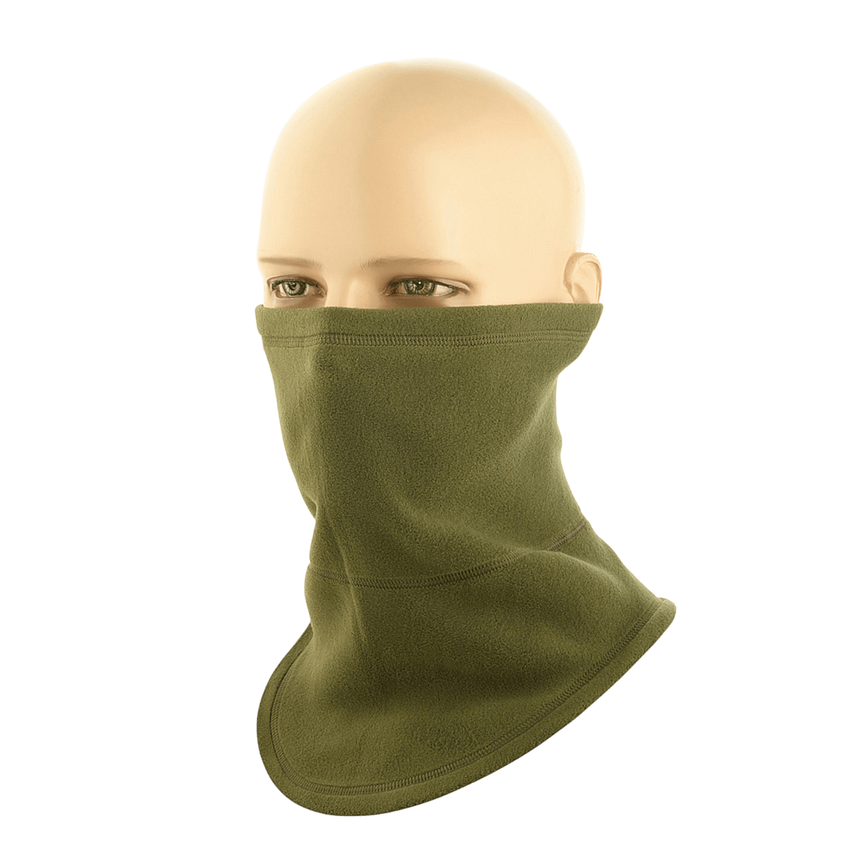 M-Tac Polartec Anatomic Tube Scarf på mannequin, multifunktionelt tørklæde i Polartec® Micro fleece, beskytter mod vind og kulde.